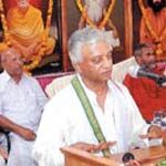 TA nair speaks at Cherukolpuzha hindu matha parishathth