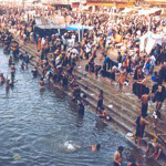 sabarimala - dip in pampa